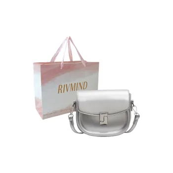 RIVMIND PU Shoulder Bag Women's Multicolor