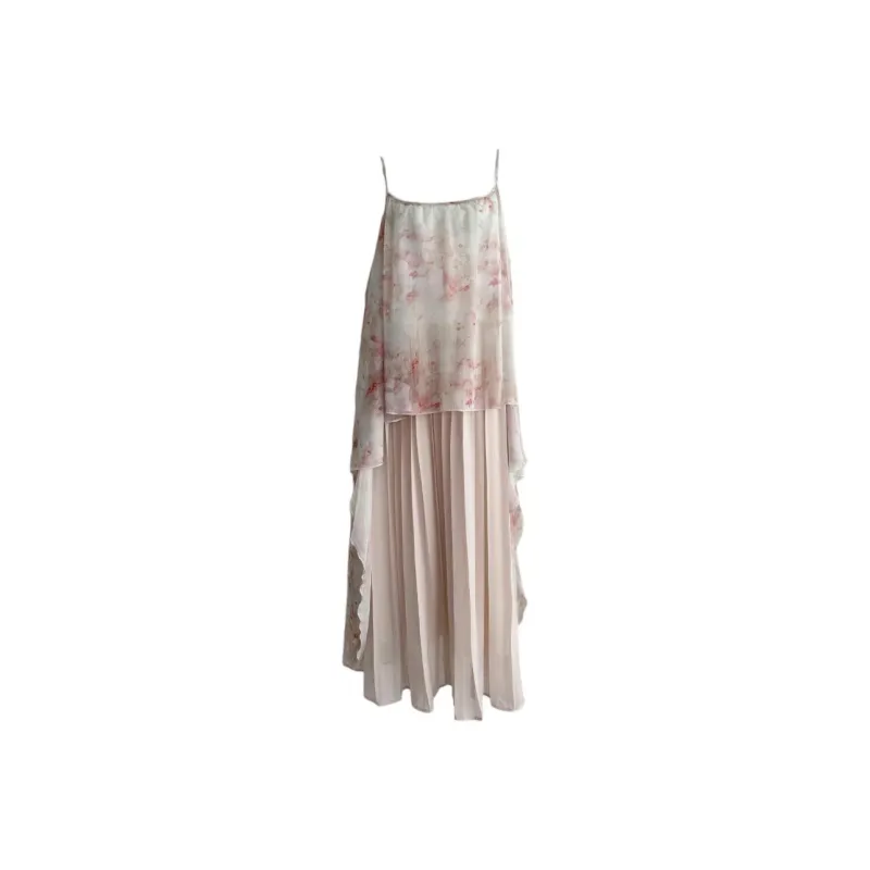 DOKZB Slip Dresses Women's Rock Sugar Powder-0