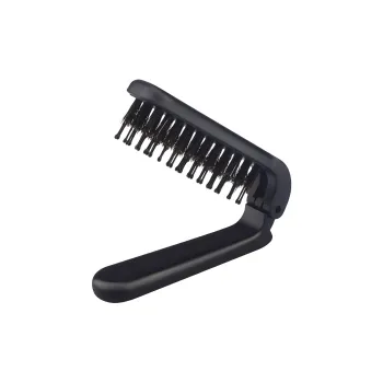 Love Of Wormwood Portable Travel Folding Bristle Comb Makeup, Hair Styling, Curling, And Volume Tools Styling Hair