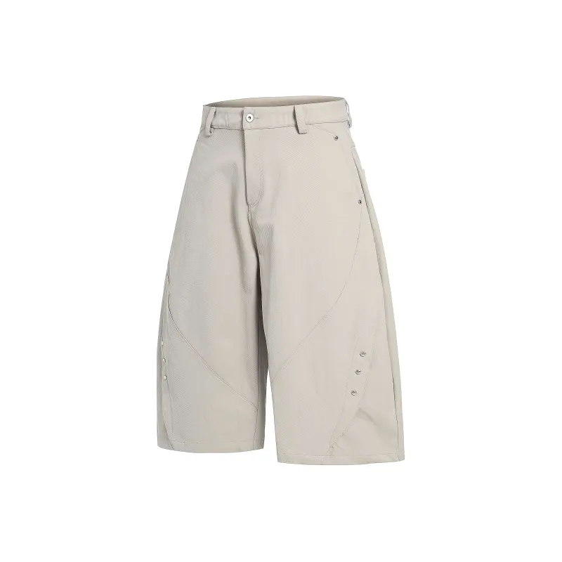 Lbpc X Beam mix with kimchi Denim Shorts Unisex-4
