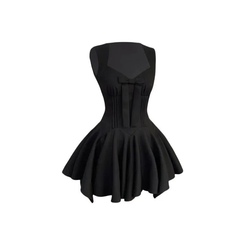 Mu Xiao Xin Sleeveless Dress Women's-6