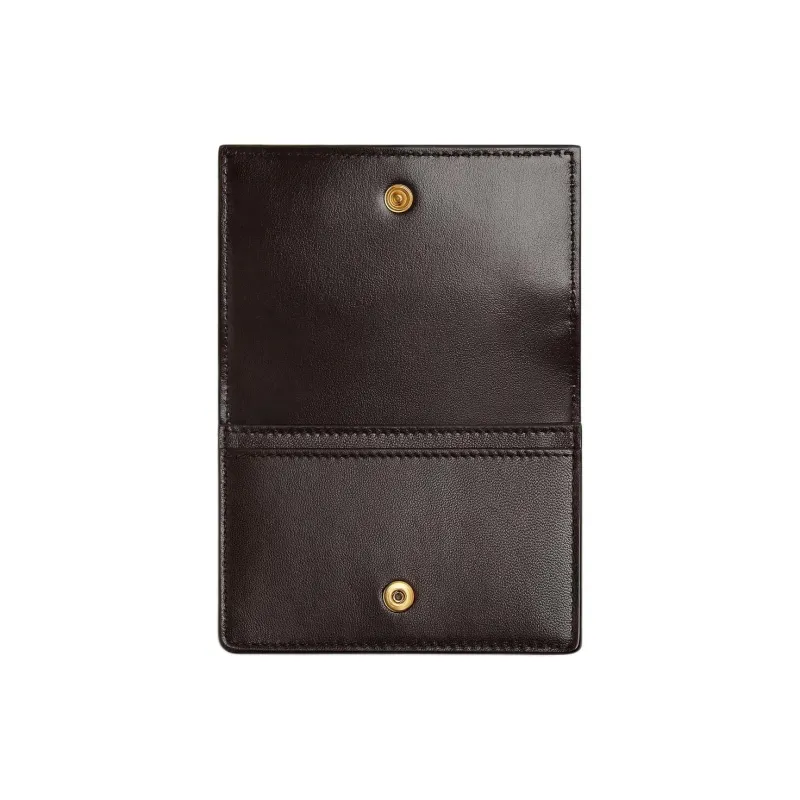 Bottega Veneta Lambskin Card Holder Women's Candy Color-1