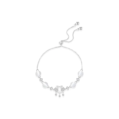 Master Kim Glass Cat Eye Bracelets Women's