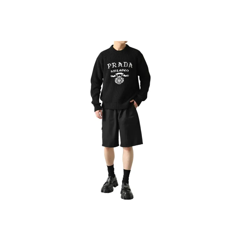 PRADA Casual Shorts Men's Black-0