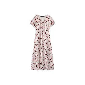 POPO.INFO Short Sleeved Dress Women's