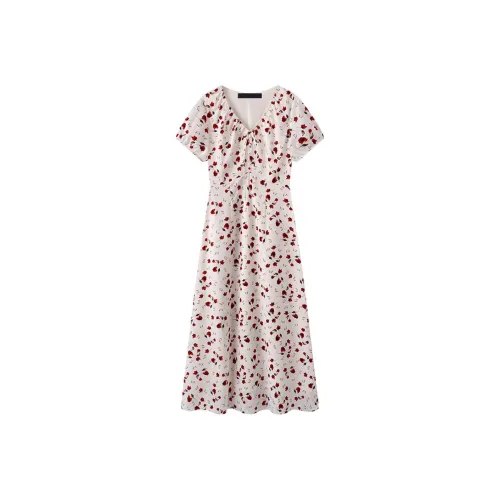 POPO.INFO Short Sleeved Dress Women's
