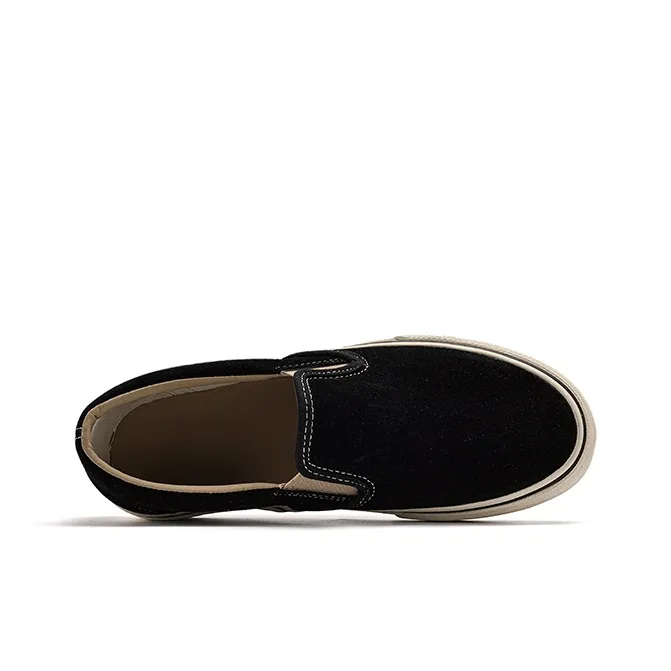 Fang Sanhuo Coverage Cushioning Low Top Skateboard Shoes Unisex Black-5