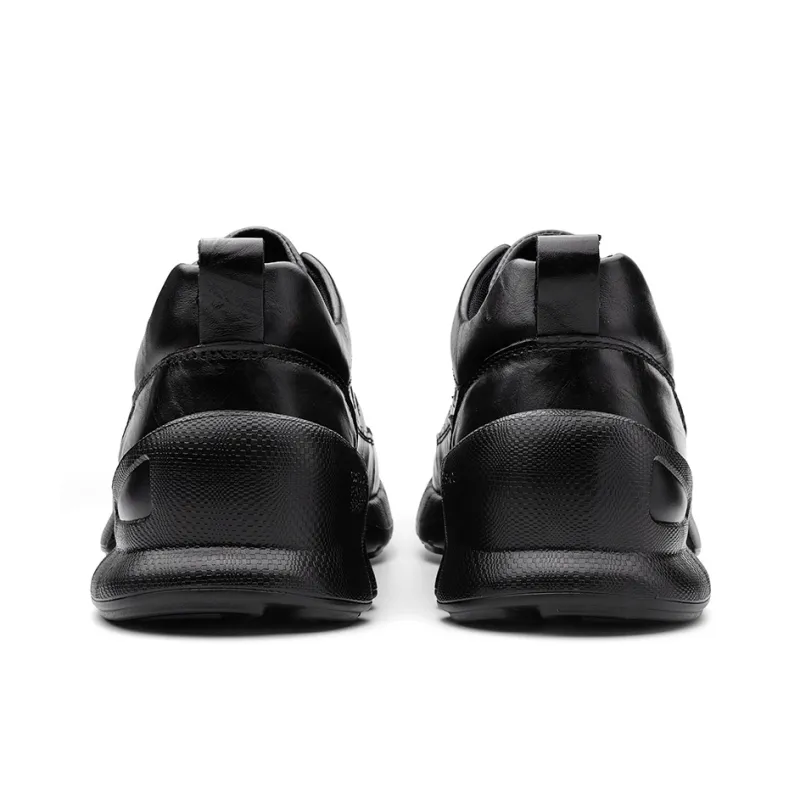 BAGE Lightweight Height Increasing Slip Resistant Low Top Casual Shoes Unisex-7