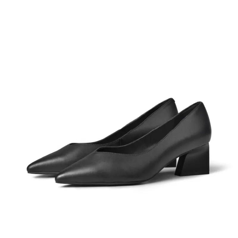 ROCKPORT Chunky Heel High Heels 5CM Women's-1
