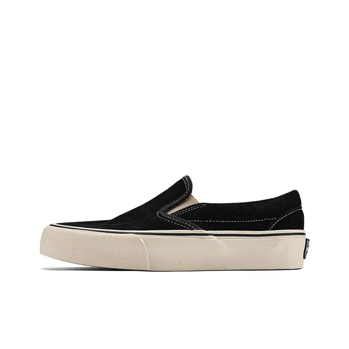 Fang Sanhuo Coverage Cushioning Low Top Skateboard Shoes Unisex Black-0