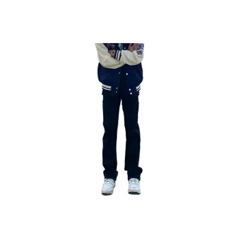 BENGEN Jeans Unisex Black
