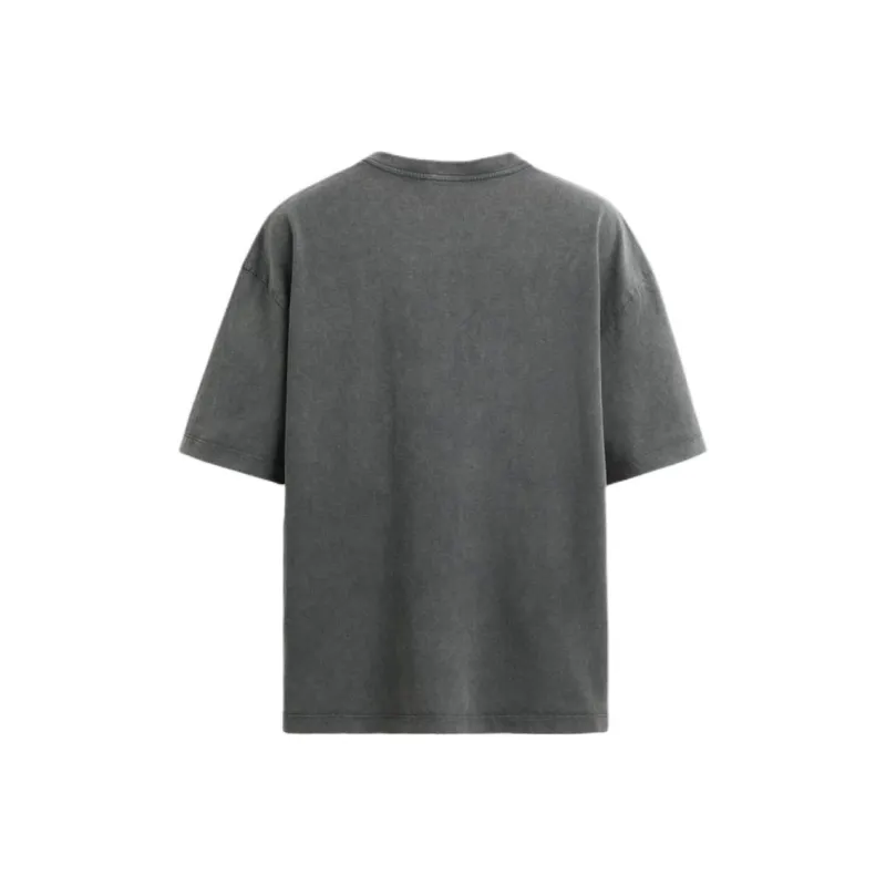 ZARA T Shirts Men Dark Gray-1