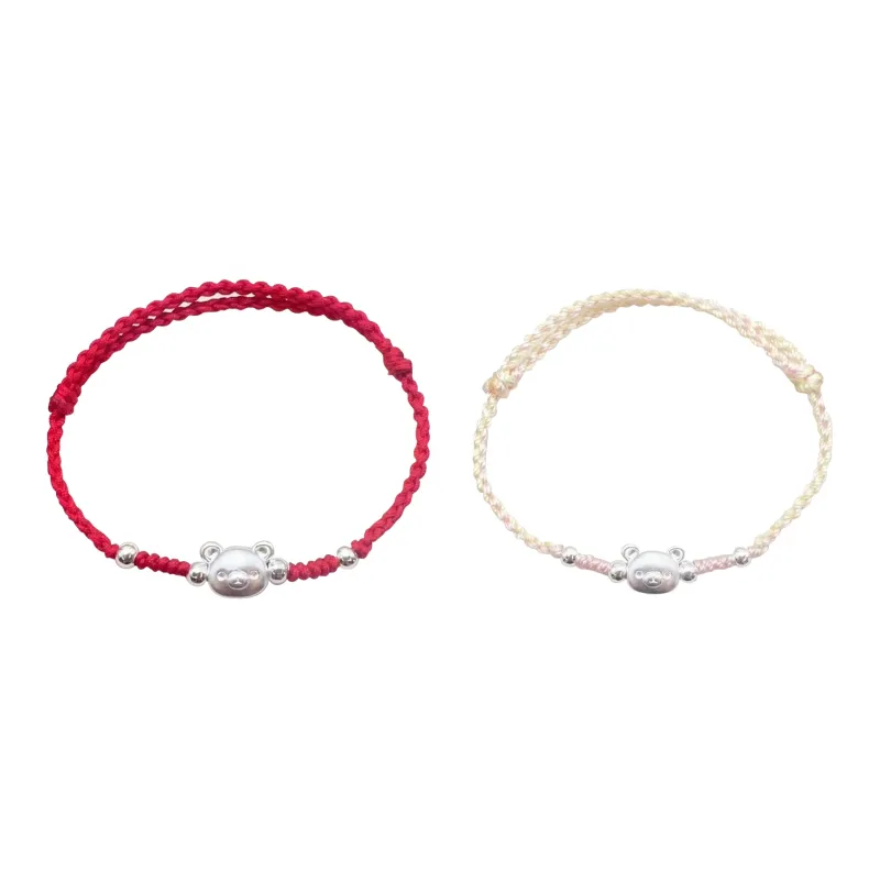 MIDNIGHT MOMENT Alloy Rope Bracelets Unisex-14
