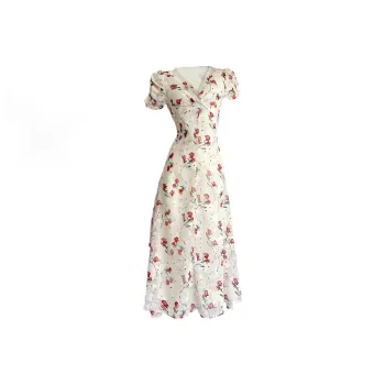 POPO.INFO Short Sleeved Dress Women's