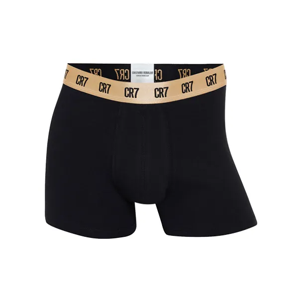 CR7 CRISTIANO RONALDO Underpants Men's 3 Pack Gift Included Obsidian Black-1