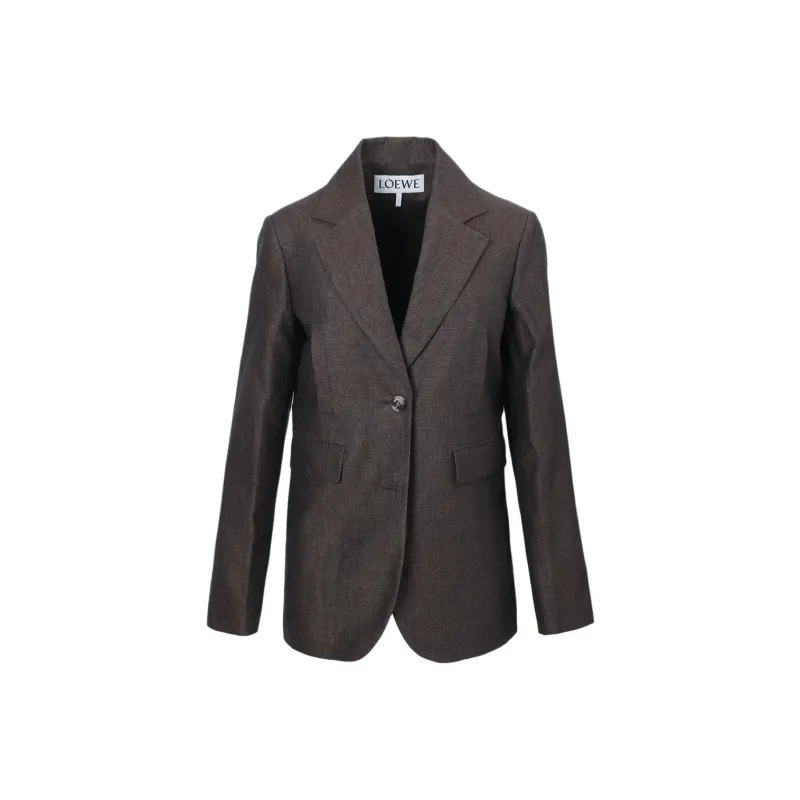 LOEWE Business Suit Women's Brown-0