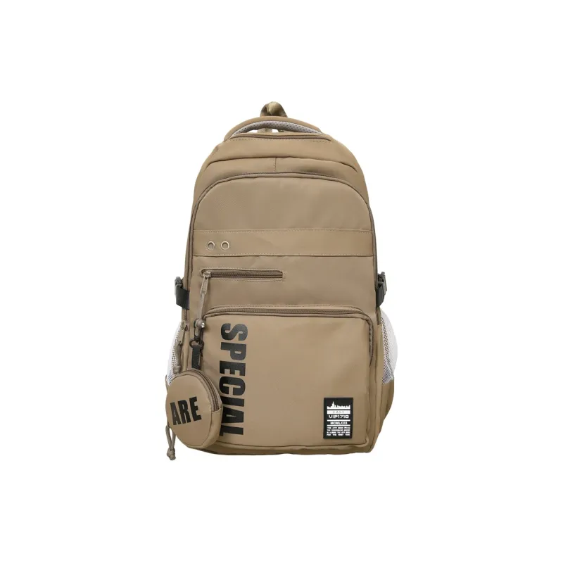 Yalu Nylon Backpack Regular Unisex Multicolor-21
