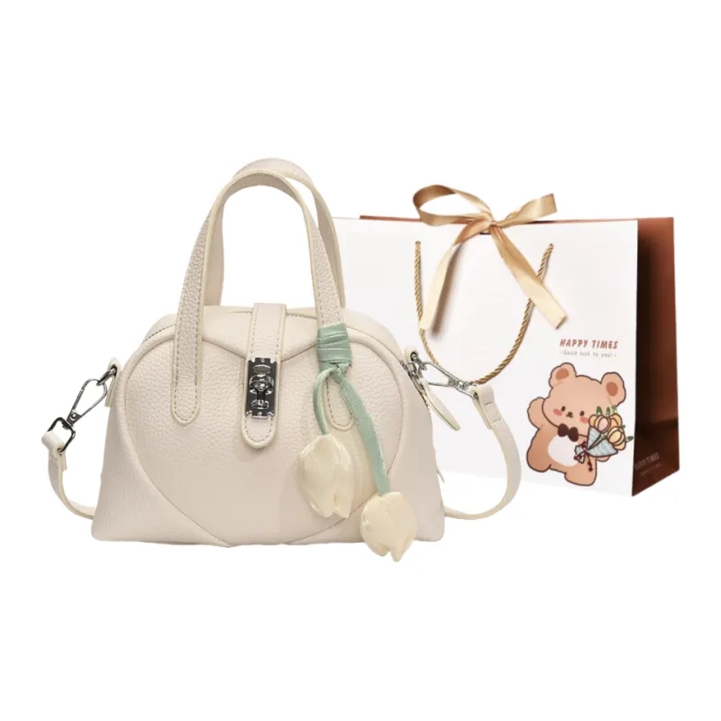 ERANGBEAR PU One Shoulder Handbag Women's Multicolor-0