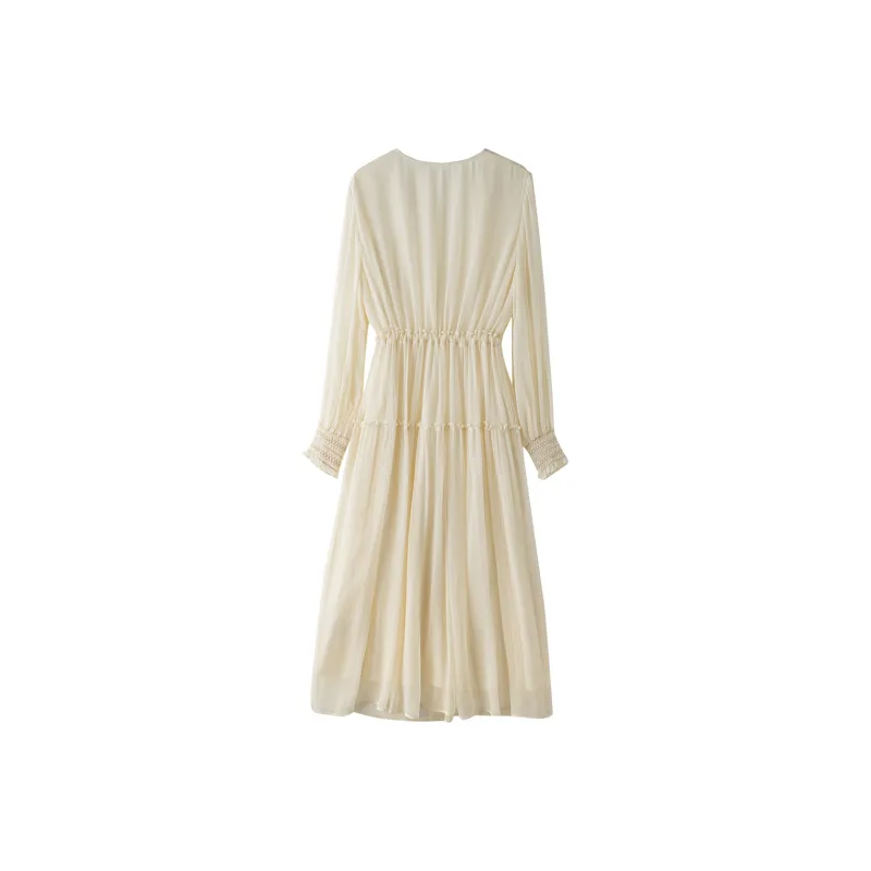 To The West Long Sleeved Dress Women's-1