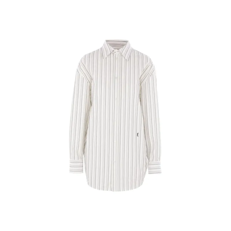 SAINT LAURENT Striped Shirt-0