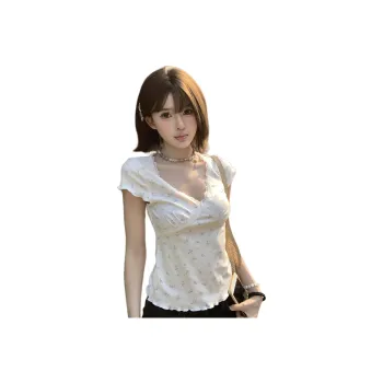 Mu Xiao Xin T Shirts Women's White