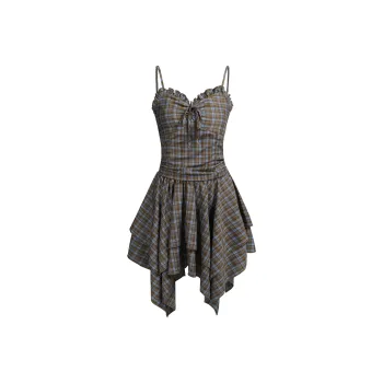 BEAR UNION Slip Dresses Women's Coffee