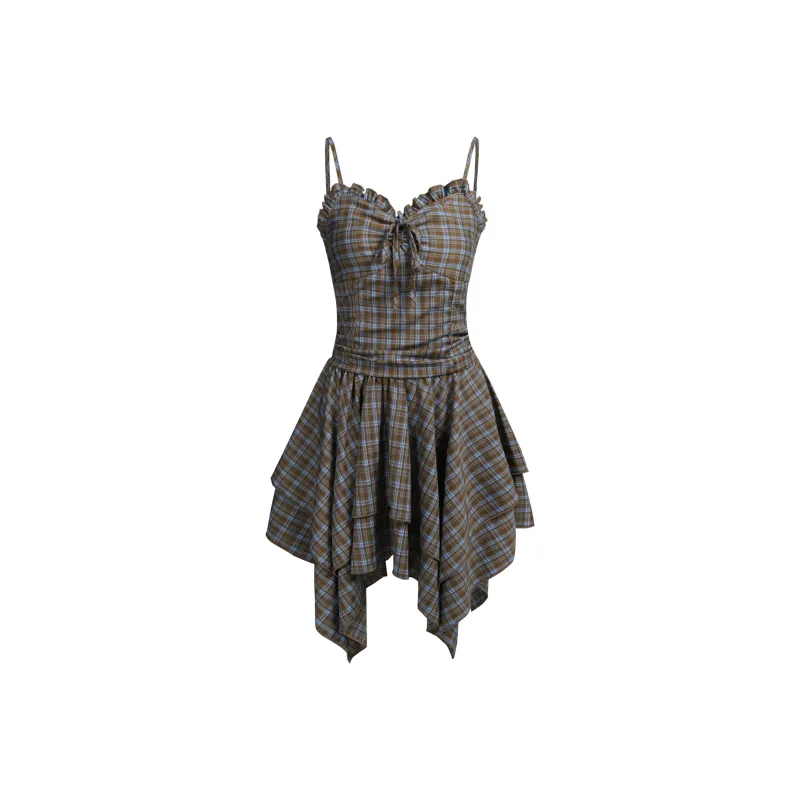 BEAR UNION Slip Dresses Women's Coffee-0