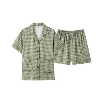 Pretty Lady Pajama Set Women's 2 Pack Light Green