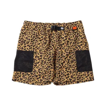 Columbia x Atmos Field Creek™ Cargo Shorts Unisex Yellow Leopard Print