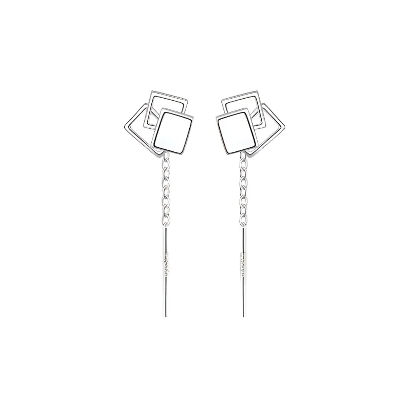 Daisy Dream S999 Fine Silver Earrings Women's-0