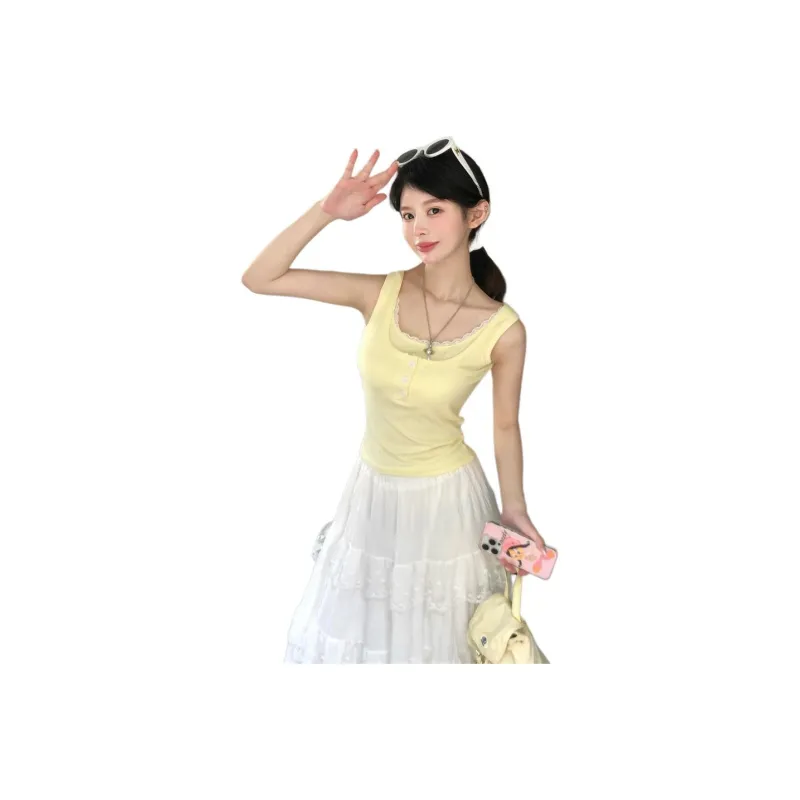 Mu Xiao Xin Tank Tops Women's-4