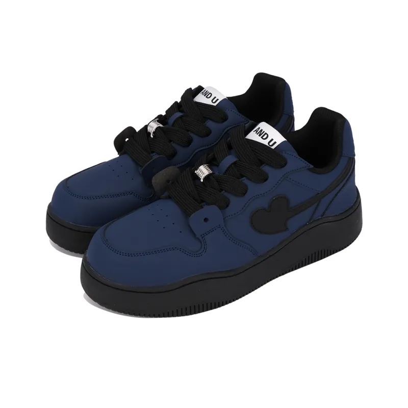 AND U Slip Resistant Cushioning, Abrasion Resistant, Height Increasing Low Top Skateboard Shoes Unisex-48