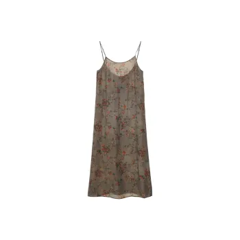 UMA WANG Slip Dress Women's Gray