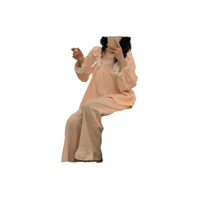 Maultiay Pajama Set Women's Pink-2