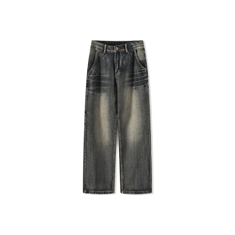 OTKSK Jeans Unisex Vintage Blue-0