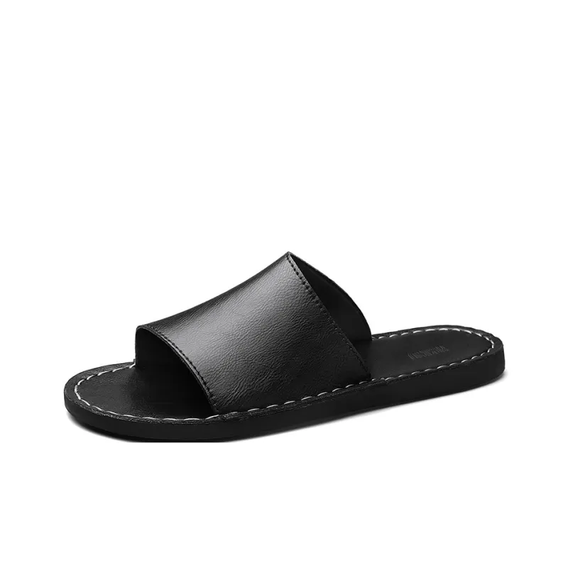 Eminu Rubber Sole Slip Resistant Slide Slippers Men's-1
