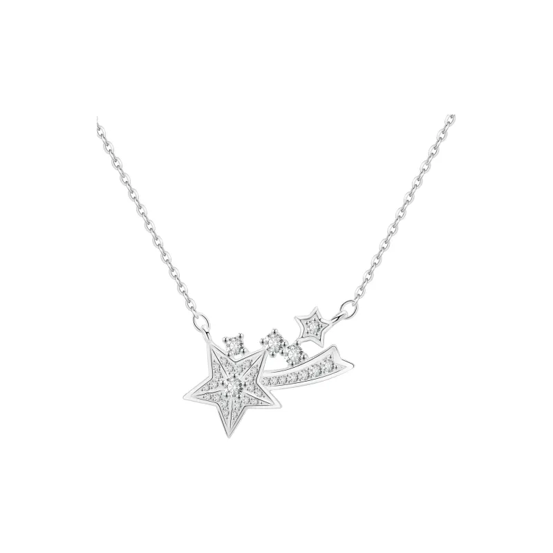 MISS WEI 999 Fine Silver Necklaces Women's-0