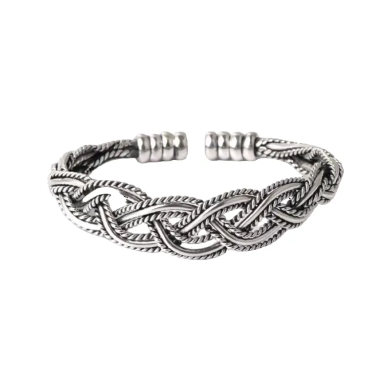 FUYUFU S 999 Fine Silver Sterling Silver Bracelets Unisex-0
