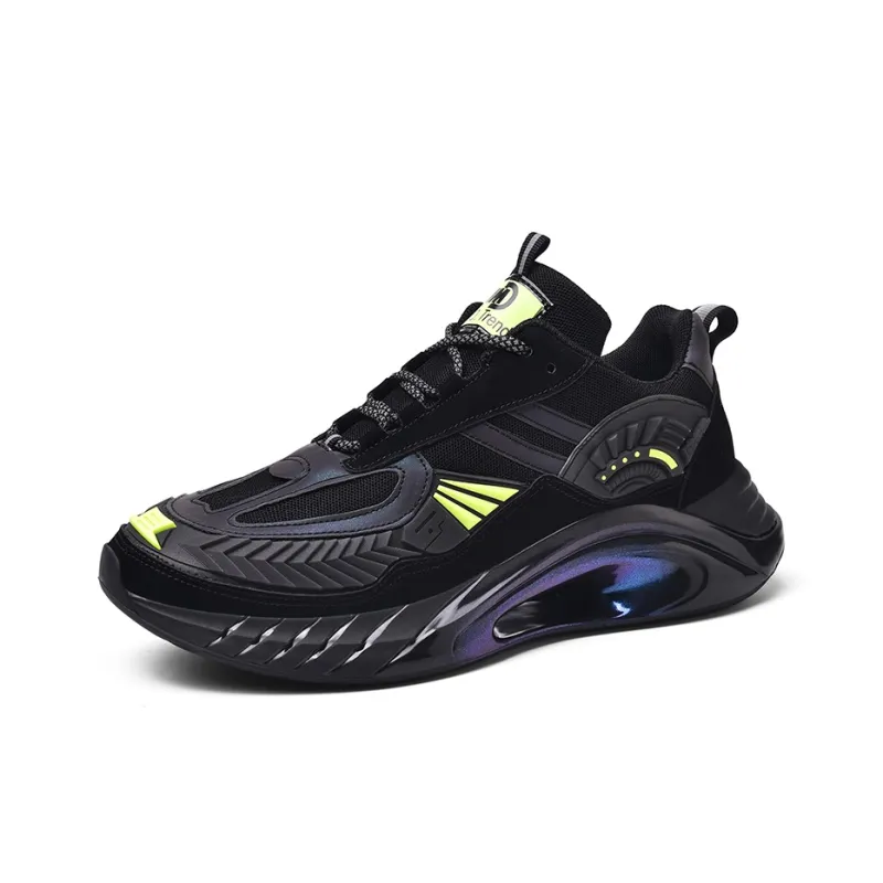 LONGDUIZHANG Cushioning, Slip Resistant, Abrasion Resistant, Support, Rebound Low Top Running Shoes Unisex-6
