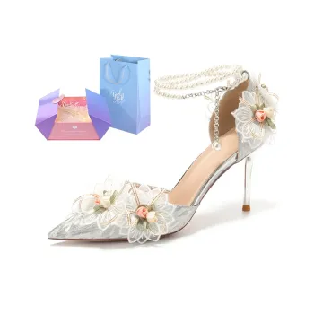 KATHRYN WILSON Flower Fairy Slim Heel High Heels Women's