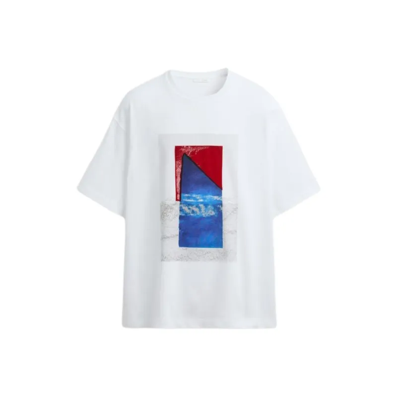 ZARA T Shirts Men White-0