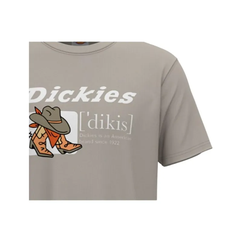 Dickies T Shirts Unisex Tea Brown-2