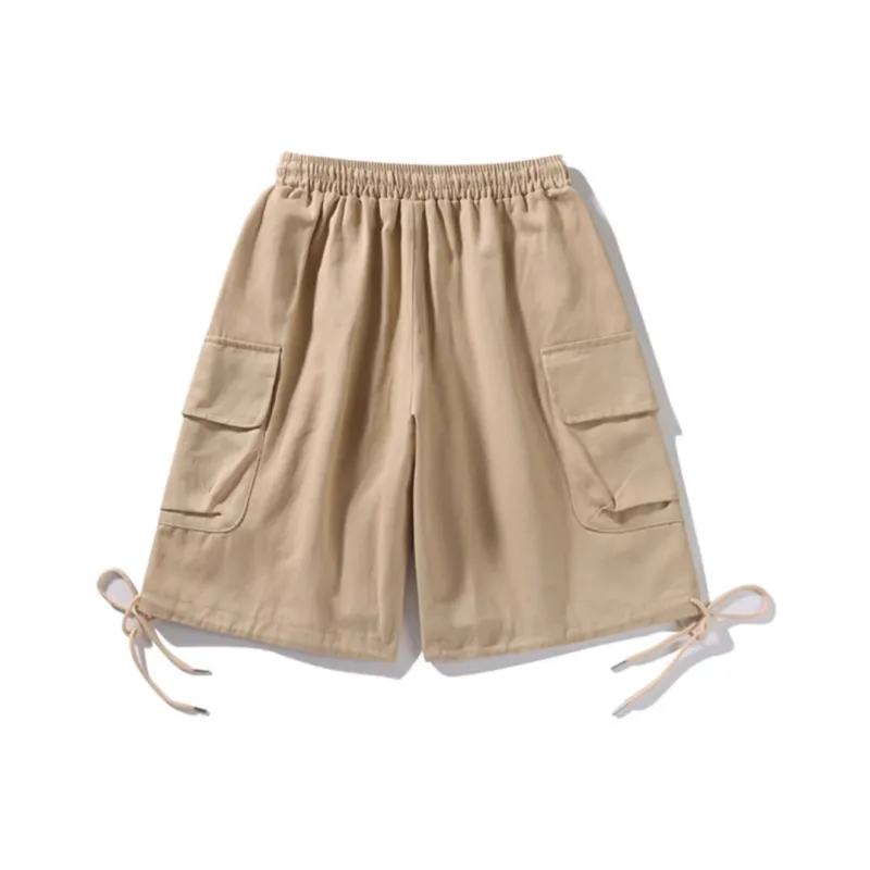 MEIKE Cargo Shorts Unisex Khaki-1