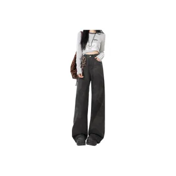 MPOX Jeans Women's Gray Rock