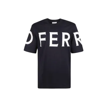 Ferragamo T Shirts Men Blue