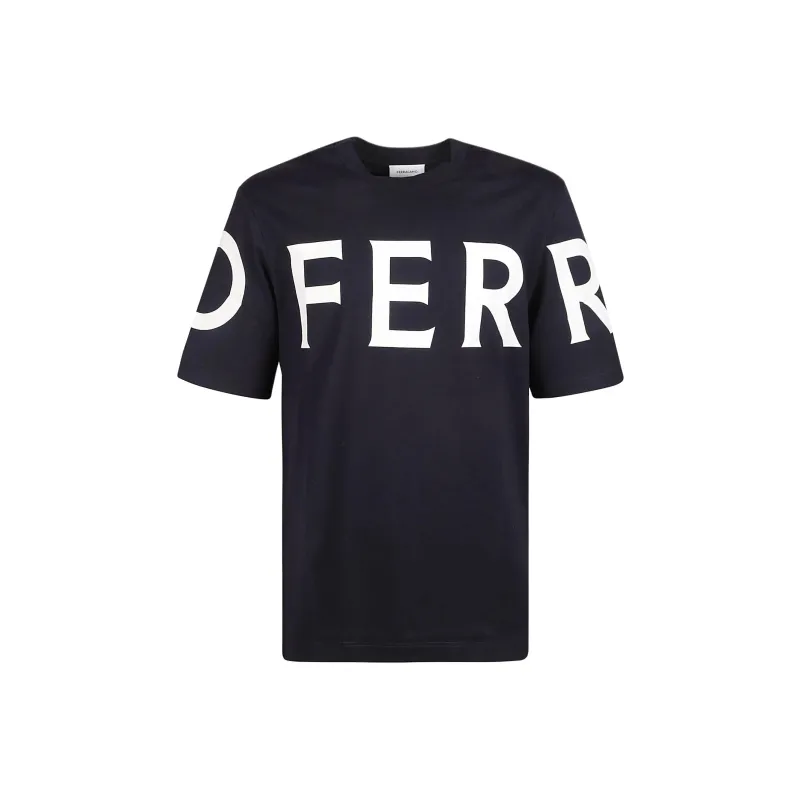 Ferragamo T Shirts Men Blue-0
