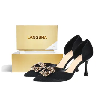 Lanza High Heels Women's Black, Nude