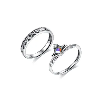 Happy Tide S925 Silver Rings Unisex