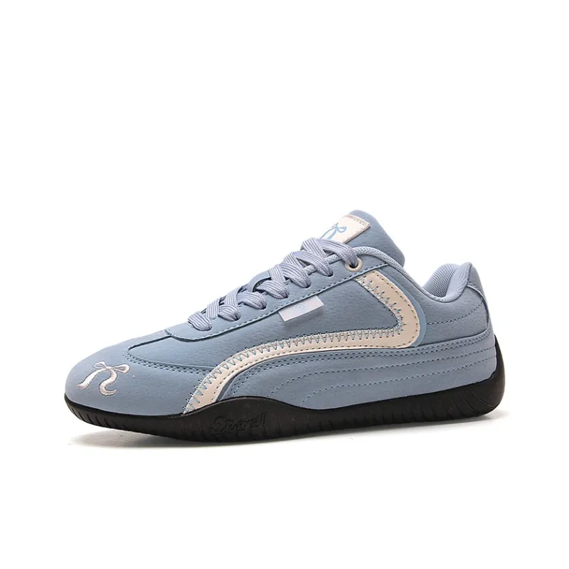 STUR YSN Wear resistant And Lightweight Low Top Skateboard Shoes Women's Blue-0