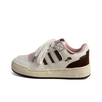 City Camel Low Top Canvas Shoes Women's Pink Brown